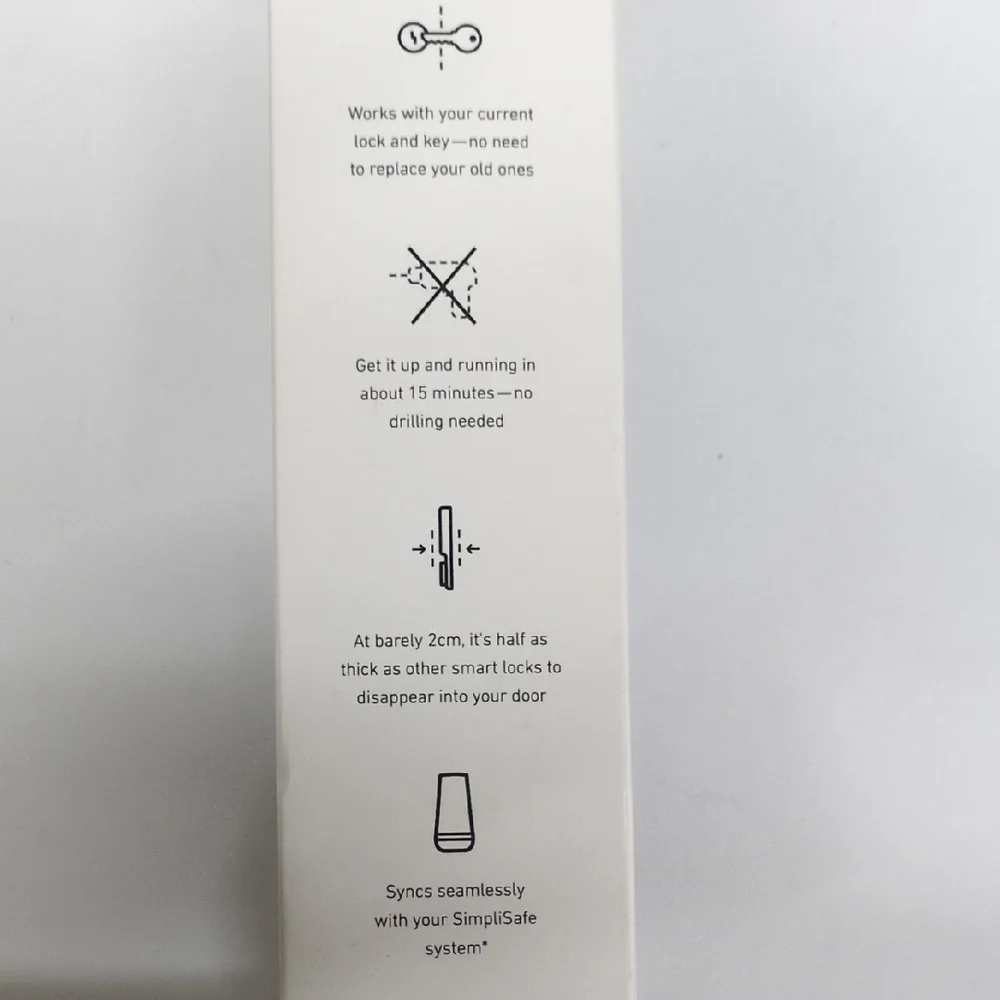 SimpliSafe Charcoal Security Lock - Picture 4 of 4